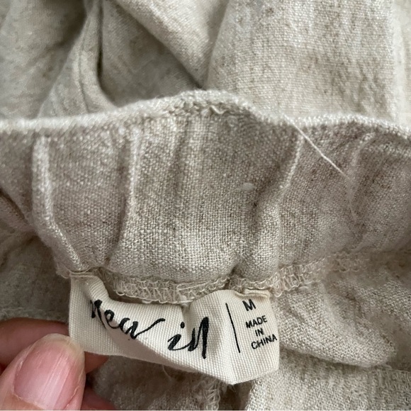 New In Linen Trouser Pants Size Medium - Picture 3 of 4
